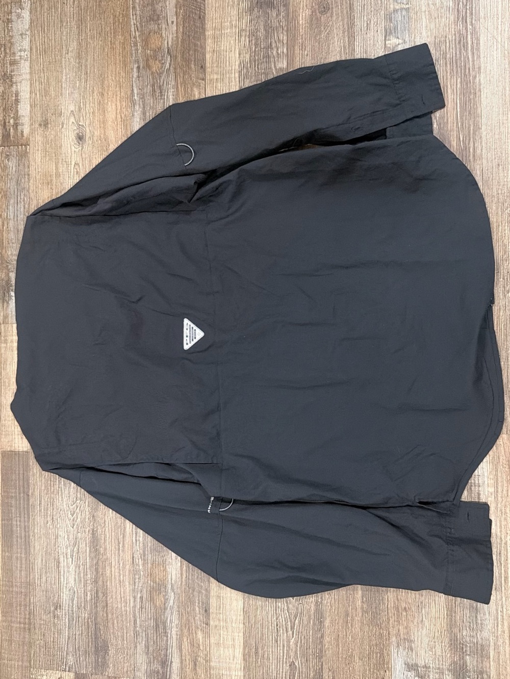 Columbia Black Lightweight Shirt Jacket